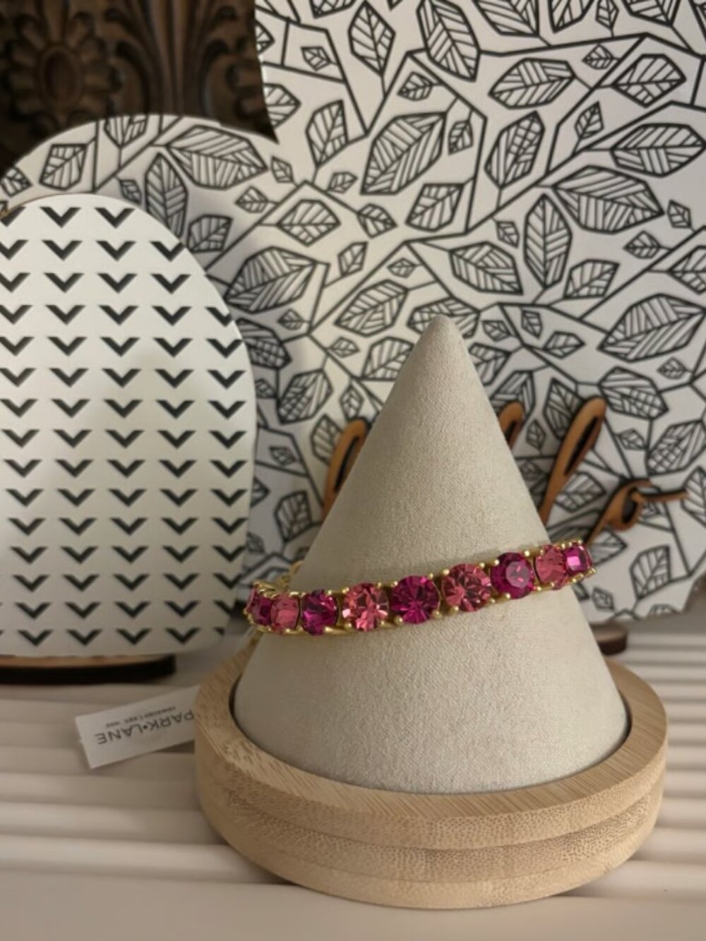 Park Lane Pink Power Impression Bracelet - Picture 3 of 5
